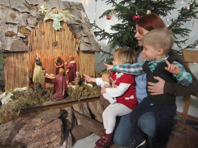 dort ist das Christkind !