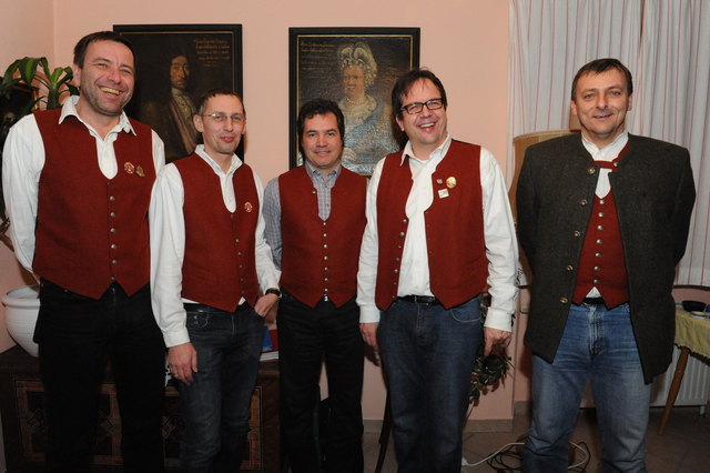 Foto: Franz Frühauf
v.l. Mag. Josef Zauner, Helmut Pammer, Jürgen Brader, Obmann Harald Bruckenberger, Norbert Meier