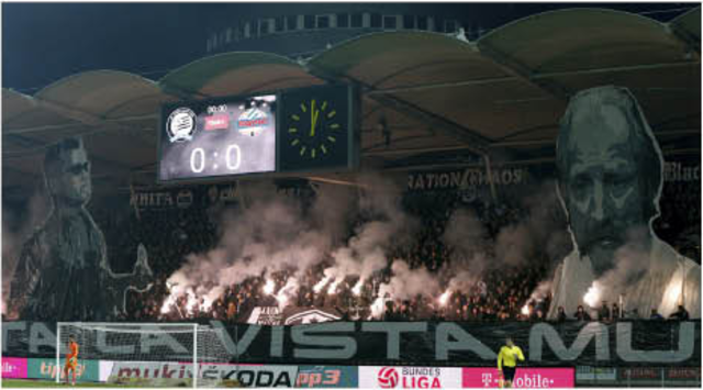 Lautstark und kreativ – so kennt man die Sturmfans. Jetzt werden Sturmbotschafter und Fanwirte gesucht. | Foto: GEPA