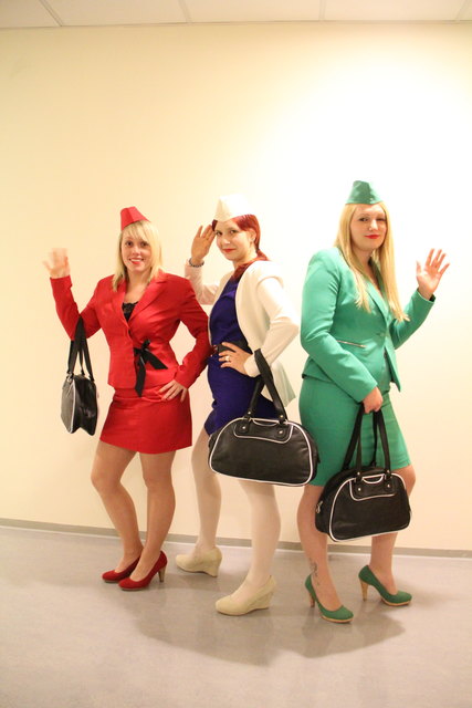 Boeing, Boeing: Doris Kartusch, Susanne Koller und Sarah Holl sind live dabei.