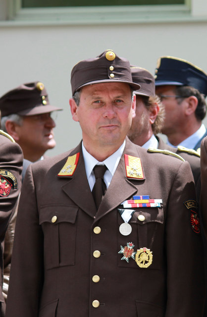 Johann Steinberger ist Bezirksfeuerwehrkommandant für Schwaz.