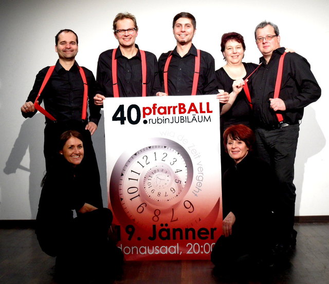 Das Ballkomitee freut sich auf die 40. Auflage des Pfarrballs.