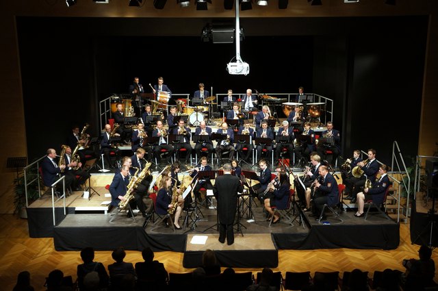 Konzert zum Jahreswechsel mit dem Eisenbahner Musikverein Mürzzuschlag im ausverkauften Stadtsaal.