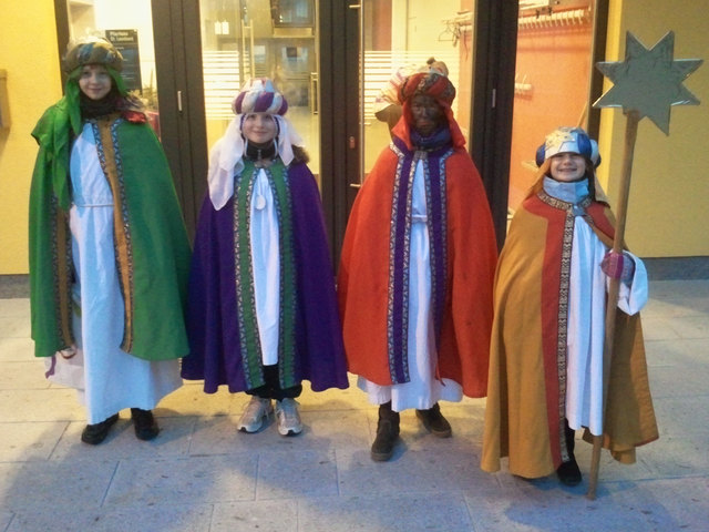 Die Sternsinger sammelten in Geiersberg mehr als 1430 Euro. | Foto: privat