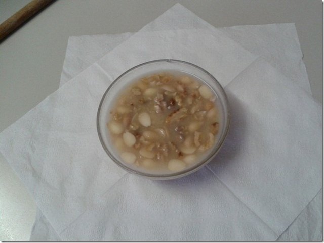 Das ist sie, die Asure-Suppe.