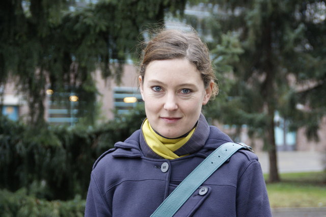Johanna Klement arbeitet beim Gemeinschaftsgarten in Leonding mit.