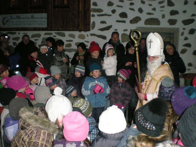 Nikolaus bei der SMB Veranstaltung in Hirschbach