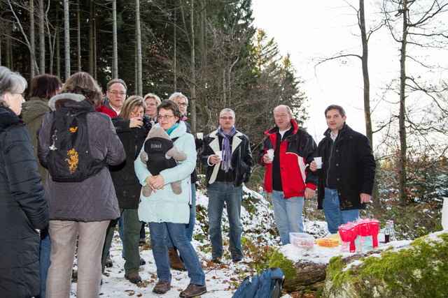 Die an sich gemütlich Wanderung wird von einem Verbrechen überschattet, sagt zumindest die Bürgerinitiative.