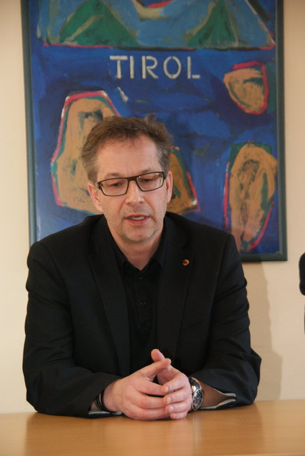 Stadtrat Wolfgang Jörg will für die ÖVP den Bürgermeistersessel erobern.