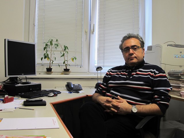 Dr. Ata Eyüp Kaynar berät Migranten im Kaiser-Franz-Josef-Spital in Ernährungsfragen.
