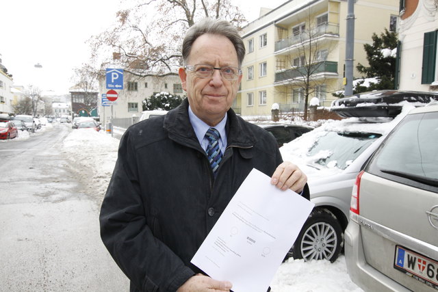 Abstimmung: Ab 7. Februar haben alle Hietzinger die Stimmzettel von Bezirkschef Heinz Gerstbach in der Post.