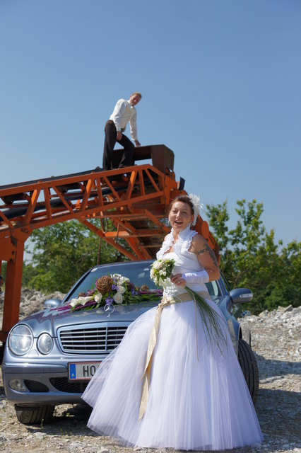 Hochzeit 2010 - im Steinbruch