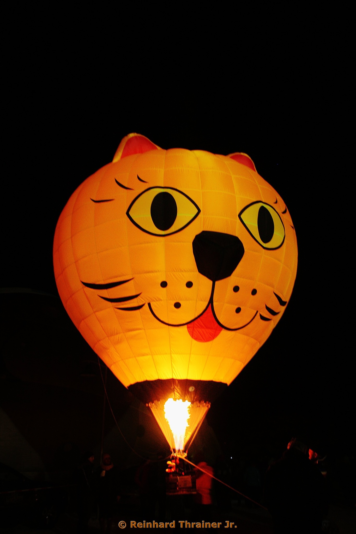 Alpin Ballooning 2013 Night Glowing in Walchsee... Kufstein