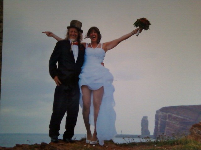 Unsere Hochzeit auf Helgoland 10. August 2012