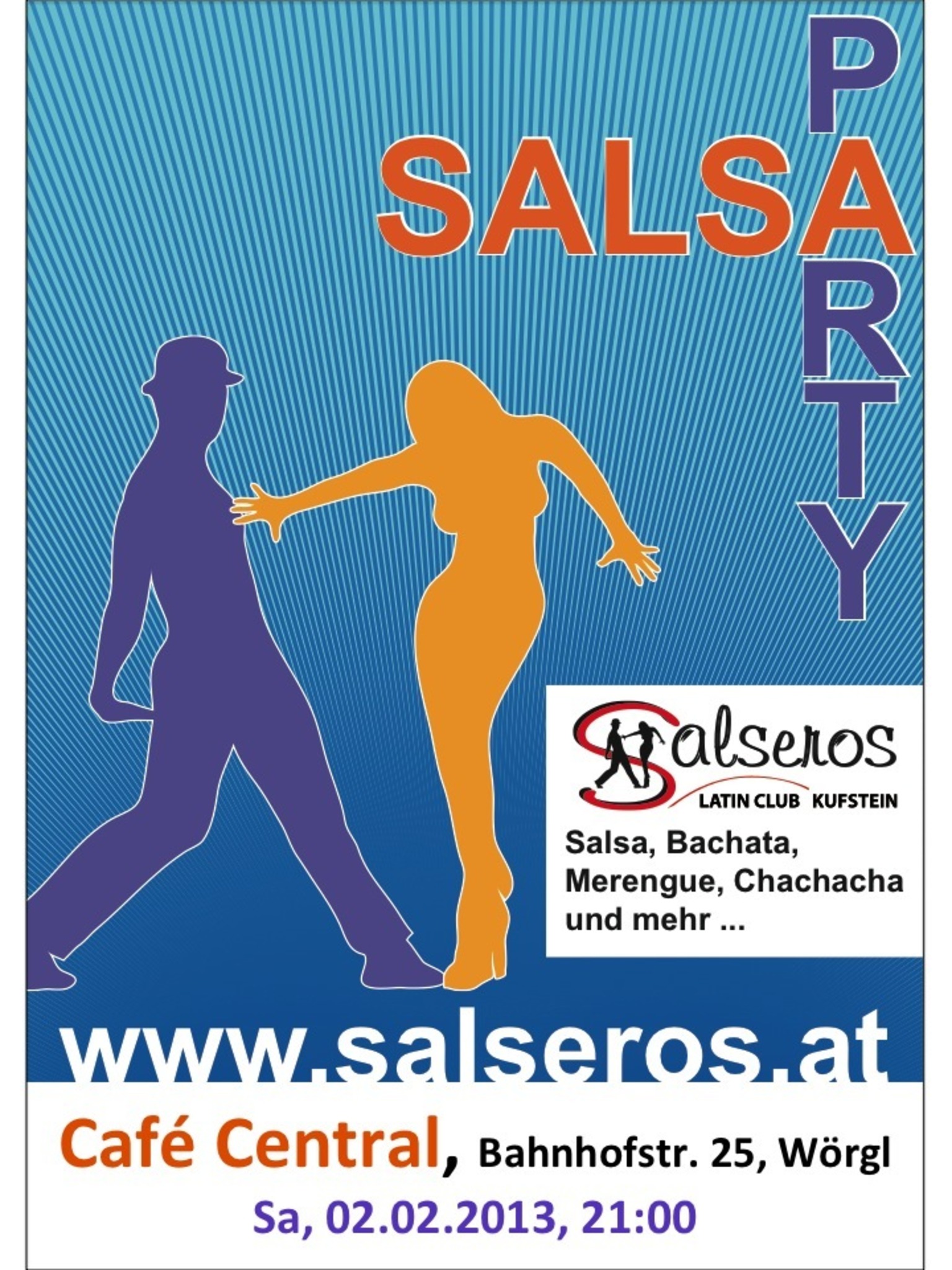 SalsaParty im Café Central in Wörgl Kufstein