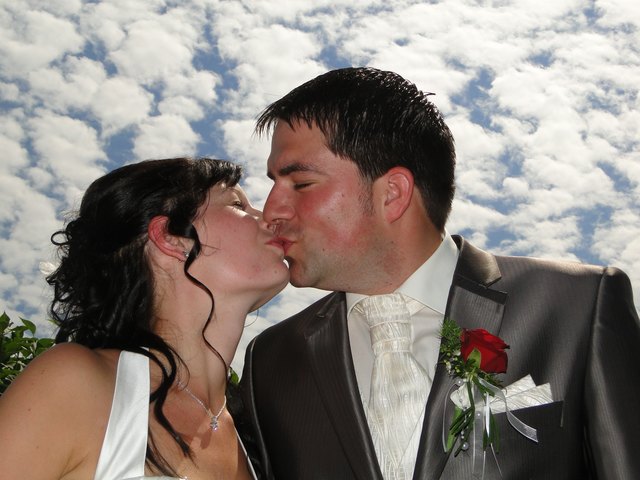 Ein Foto von Angelika und Markus Singer.