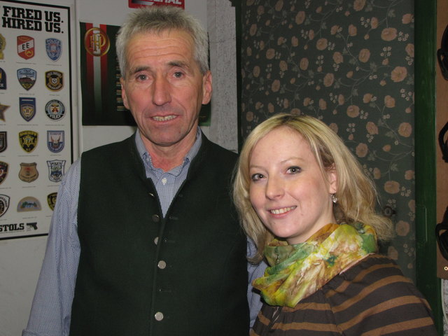 Hans Hirscher und Anna Menneweger aus Annaberg gaben Schützenhilfe