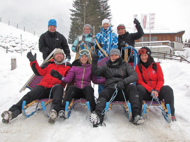Eine Riesengaudi hatte auch das Team vom Krankenhaus Hallein