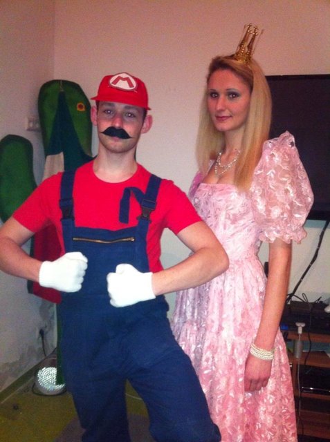Faschingsgschnas - Super Mario & Prinzessin Peach :) 