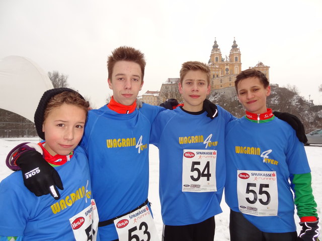 Erfolgreich: Gabriel Rauscher, Jakob Rauscher, Maximilian Schrefl, Philip Zögl | Foto: privat