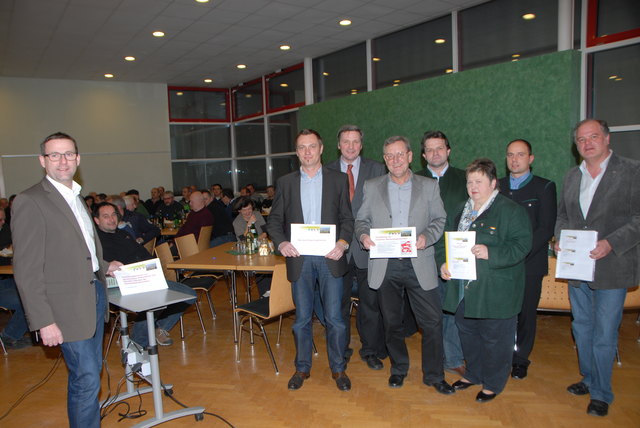 Die Bürgermeister der künftigen Regionsgemeinde Riegersburg mit Vision.