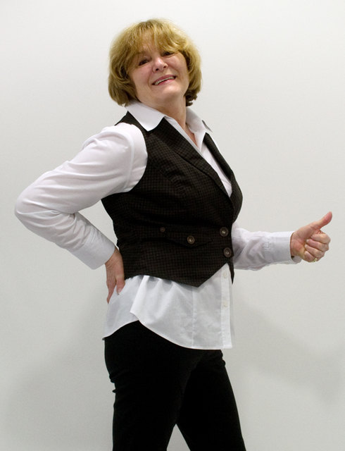 Frau Rurlander happy mit Ihrer neuen Figur!