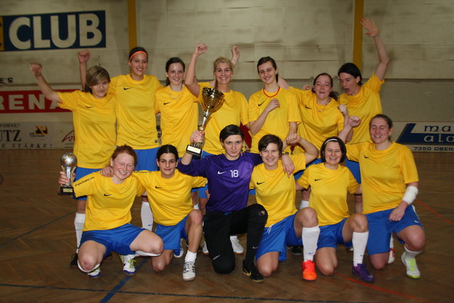 Parndorf jubelt über den Hallenmeistertitel