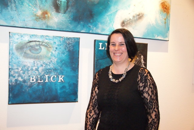 Die Landecker Künstlerin Heidi Rainalter stellt in der Kimm eini Galerie aus.