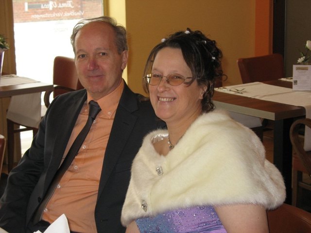 Ein Foto von unserer Hochzeit am 28.01.2013, wir sind sehr verliebt und glücklich, und freuen uns sehr, wenn wir gewinnen.