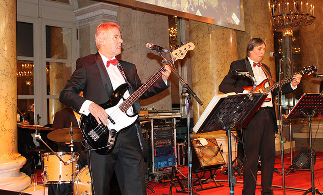 The Raindrops im Ceremoniensaal. | Foto: Sina