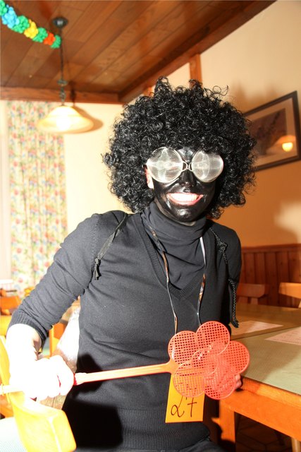 Silvia Habersatter als Fliege. | Foto: Planer