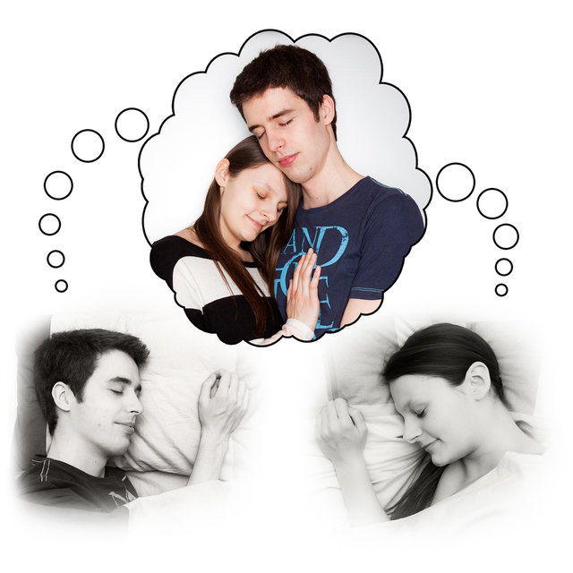 Liebe ist... wenn man auch im Traum zusammen sein will.