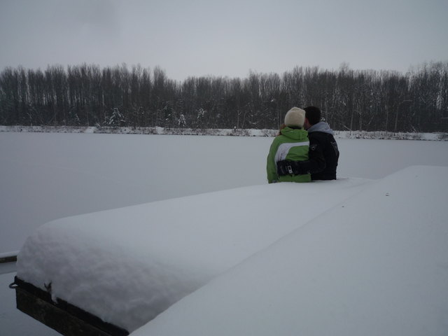 Ob auf supergeilen Indie-Konzerten vor der Herzwand in der Wiener Arena oder beim Spazierengehen im Winter-Wonderland - es knistert!