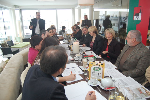 Pressefrühstück in der Sichtbar