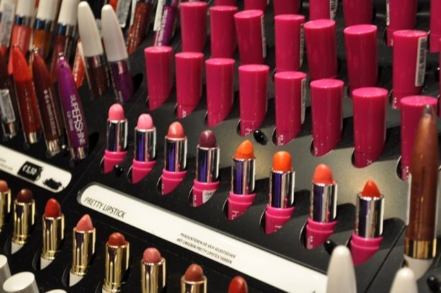 Lipstick in verschiedenen Farben