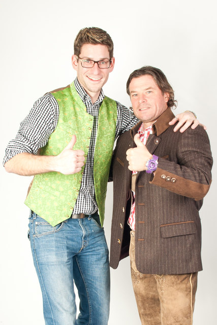 Kevin Kahlbacher und Frenkie Schinkels