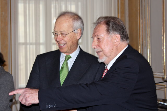Bruno Thost mit Peter Marboe