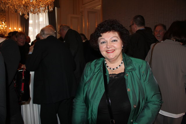 Sorgte für Stimmung am Klavier: Halina Piskorski