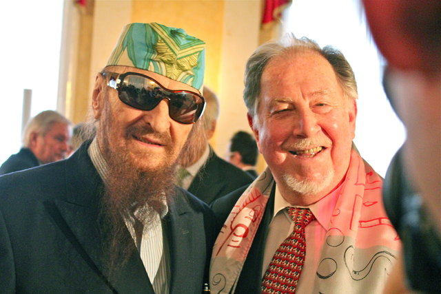 Maler Ernst Fuchs und Bruno Thost