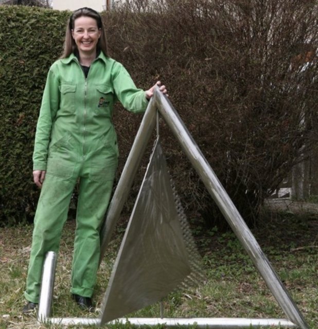 Gabriela von Habsburg mit ihrer Skulptur "Pytagon" (Archivbild). | Foto: Foto: Veranstalter