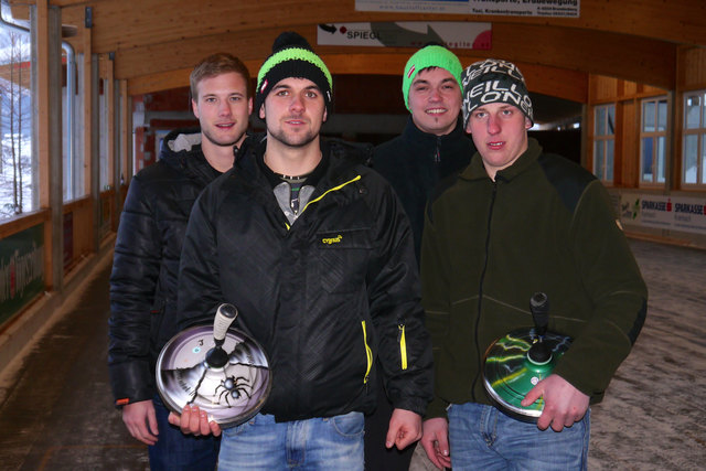 Turniersieger die „Aschauer Toifi 1“ mit Neuhauser Marco, Ascher Michael, Mühlegger Stefan, Lengauer Markus