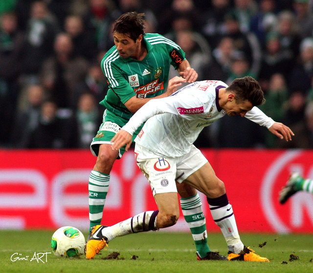 Boskovic gegen Mader.  Foto: Güni ART