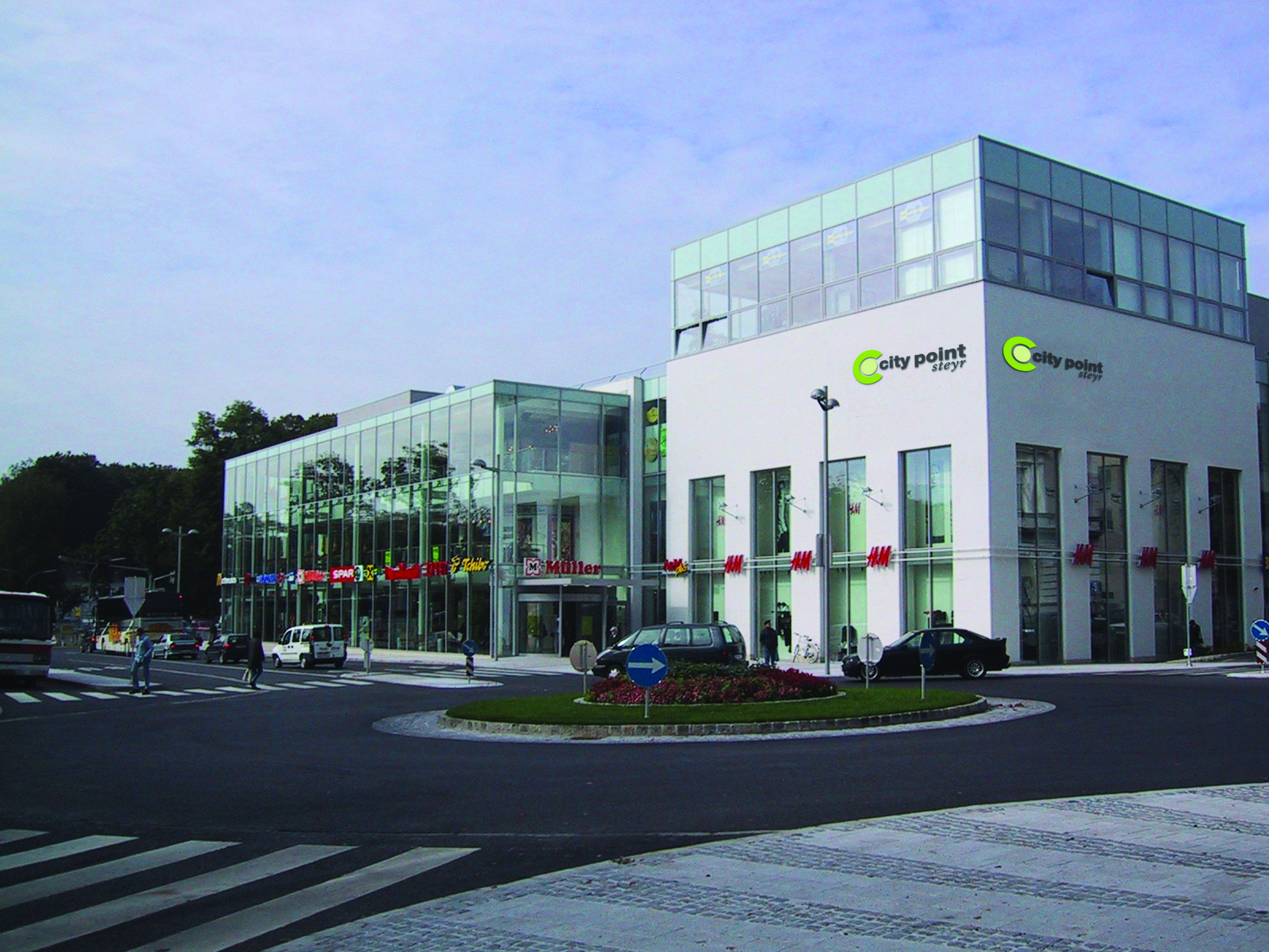 Das EKZ City Point wuchs kräftig Steyr & Steyr Land City Point Steyr Thema auf meinbezirk.at