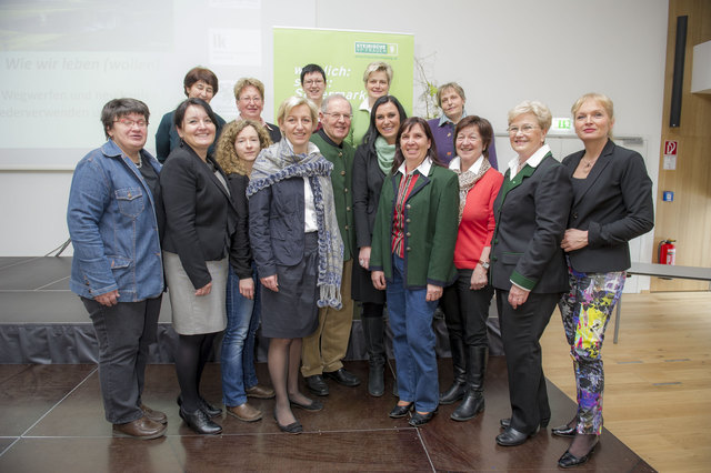 Landfrauentagung 2013 in Graz mit LAbg. Manuela Khom, LR Kristina Edlinger-Ploder und EU-Abg. Elisabeth Köstinger