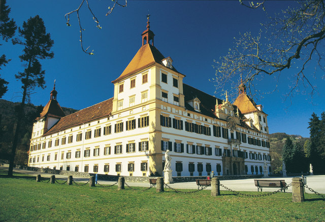 Das Schloss Eggenberg zählt – laut GrazGuides – zu den drei Touristen-Highlights. | Foto: Graz Tourismus/Wiesenhofer