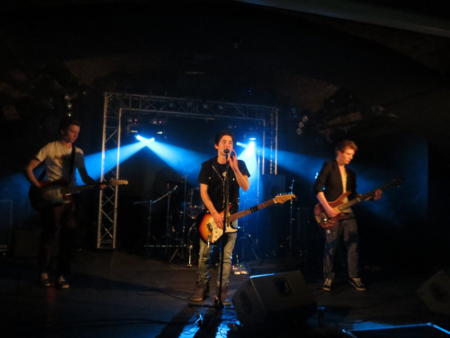 Die St. Pöltener Youngstars von "Heavy Velvet" rockten den Gleisdorfer Kulturkeller.