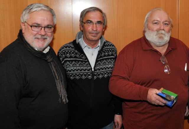 Von links: Willi Prechtl, Erwin Pramhofer und Bruno Oberreiter.