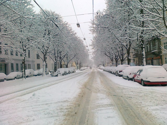 Heinestraße am 23.2.2013