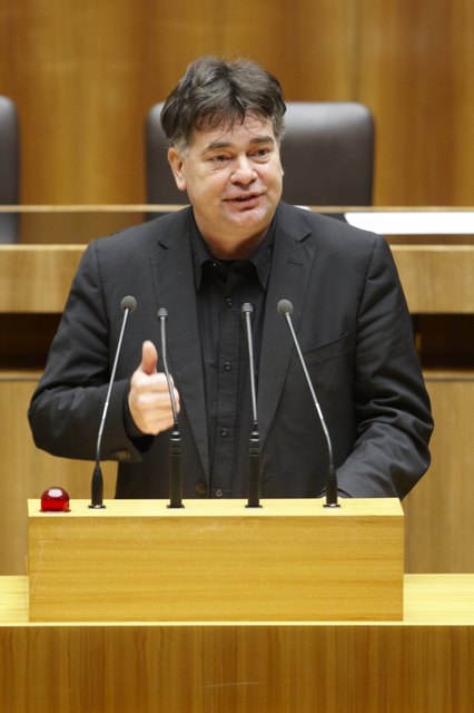 Kogler: „Fekter hat keinen Gesamtüberblick über den tatsächlichen Schuldenstand.“ | Foto: Parlament