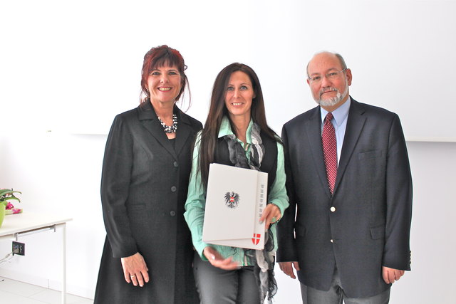 Leopoldstadt Dekret für Direktorin Marion Androsch Leopoldstadt